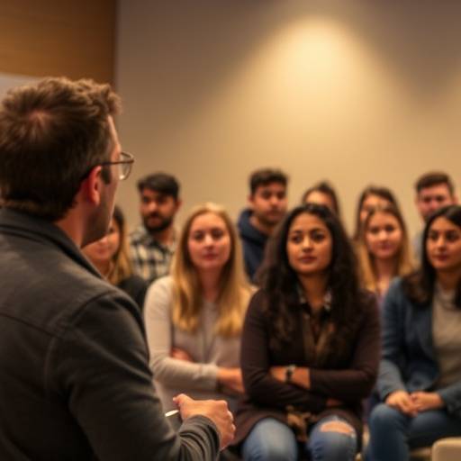 Personas participando en un taller de oratoria para principiantes